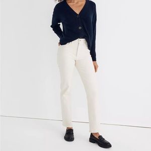 Madewell The Perfect Vintage Straight Jean in Vintage Canvas Wash Size 28
